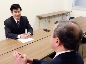 同席した木村たかし 習志野市議