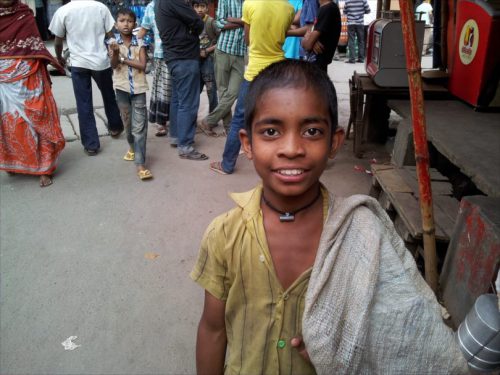 バングラデシュの少年