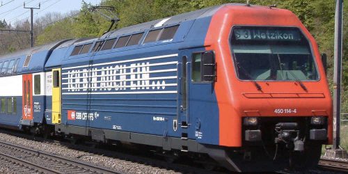 スイスの国営鉄道サービス（SBB）