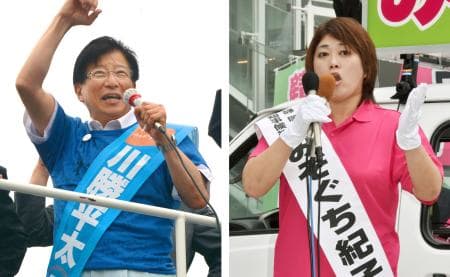 静岡県知事選、現新2人の争いに　投開票は25日