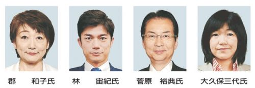 ＜仙台市長選＞与野党対決色濃く　投票まで１ヵ月