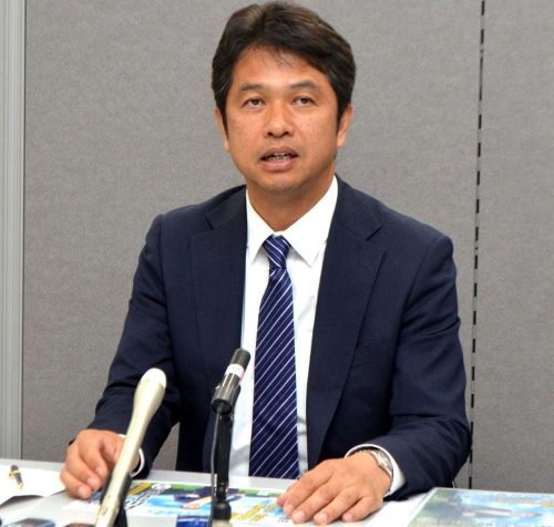 2017知事選　大井川氏が公約発表　多選禁止条例盛り込む