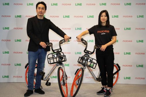 LINEとモバイク・ジャパン