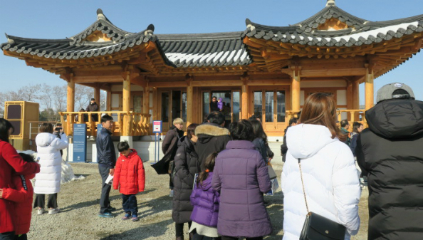 韓国伝統家屋の展示館