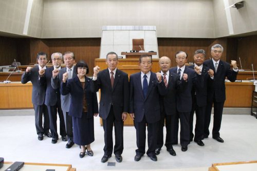 10人の浦幌町議会議員