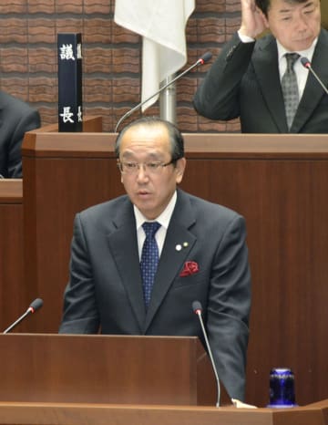 広島市長が3選出馬表明　来年4月に任期満了